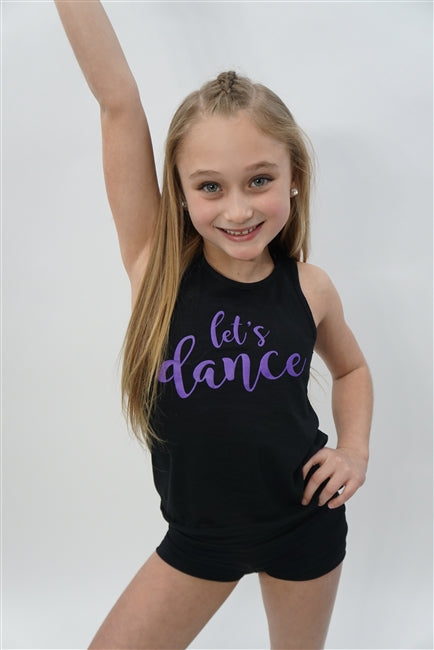 Black Dance Tank Top